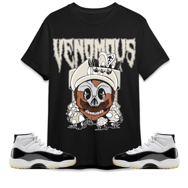 Mario Venomous Unisex Tees Jordan 11 Gratitude to Match Sneaker,Outfit Birthday Gift Jezsport.com