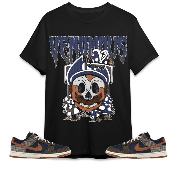 Mario Venomous Unisex Tees Dunk Low Tweed Corduroy to Match Sneaker,Outfit Birthday Gift Jezsport.com