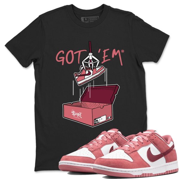 New Treasure Hunter - Unisex Crew Neck Sneaker Matching Tee Shirt To Match Dunks Valentine's Day 2025 Jezsport.com