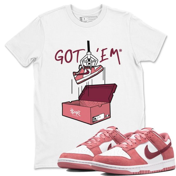 New Treasure Hunter - Unisex Crew Neck Sneaker Matching Tee Shirt To Match Dunks Valentine's Day 2026 Jezsport.com