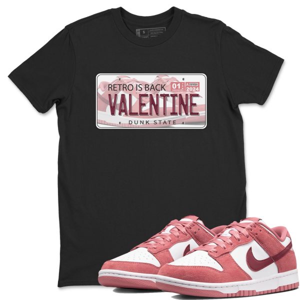 Sneaker Plate Unisex Crew Neck Sneaker Matching Tee Shirt To Match Dunks Valentine's Day 2025 Jezsport.com