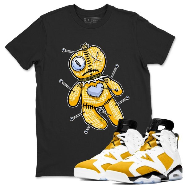 Linen Voodoo Doll - Shirt To Match Jordans 6s Yellow Ochre Jezsport.com