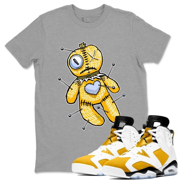 Linen Voodoo Doll - Shirt To Match Jordans 6s Yellow Ochre Jezsport.com