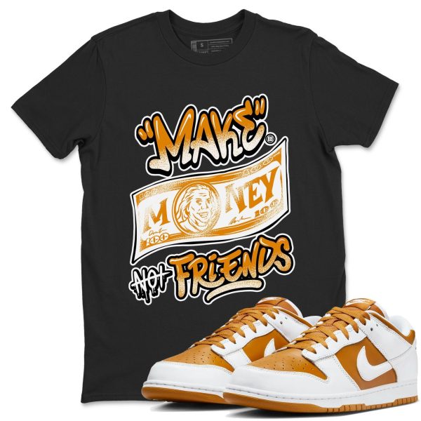 Make Money Not Friends Sneaker Tee - Unisex Cotton Sneaker Shirts To Match Jordans Dunks Dakr Curry Jezsport.com