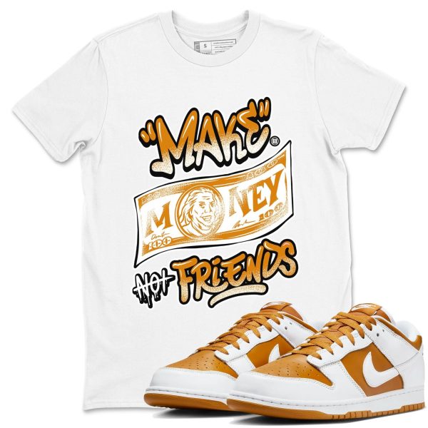 Make Money Not Friends Sneaker Tee - Unisex Cotton Sneaker Shirts To Match Jordans Dunks Dakr Curry Jezsport.com