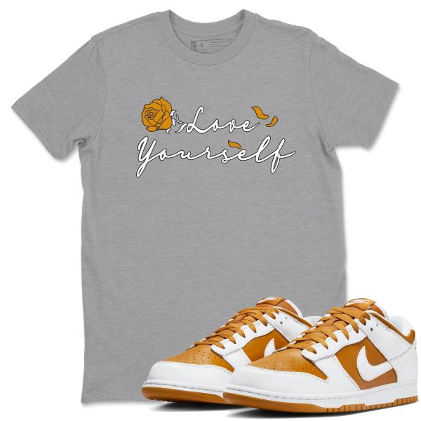 Love Yourself Sneaker Tee - Unisex Cotton Sneaker Shirts To Match Jordans Dunks Dakr Curry Jezsport.com