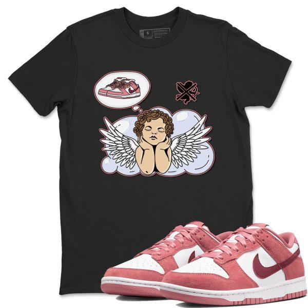 Cupids Day Off Sneaker Tee - Casual Unisex Cotton Sneaker T-Shirt To Match Dunks Valentine's Day Jezsport.com