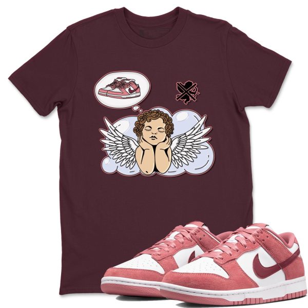 Cupids Day Off Sneaker Tee - Casual Unisex Cotton Sneaker T-Shirt To Match Dunks Valentine's Day Jezsport.com