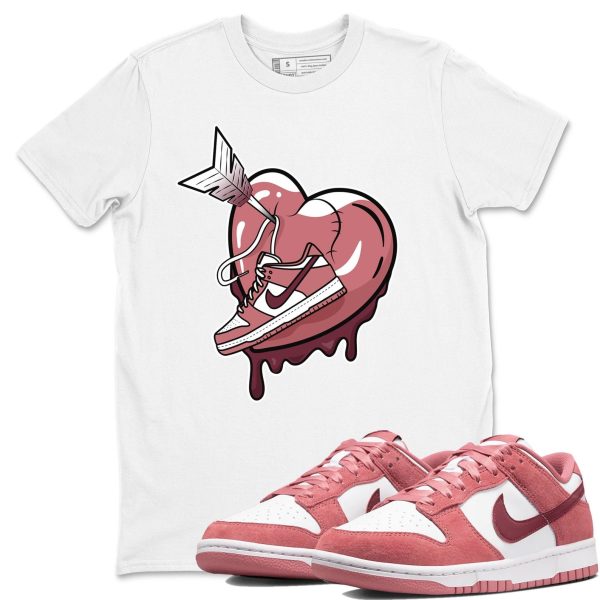 Mad In Love Sneaker Tee - Casual Unisex Cotton Sneaker T-Shirt To Match Dunks Valentine's Day Jezsport.com