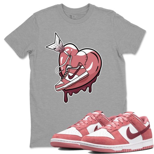 Mad In Love Sneaker Tee - Casual Unisex Cotton Sneaker T-Shirt To Match Dunks Valentine's Day Jezsport.com