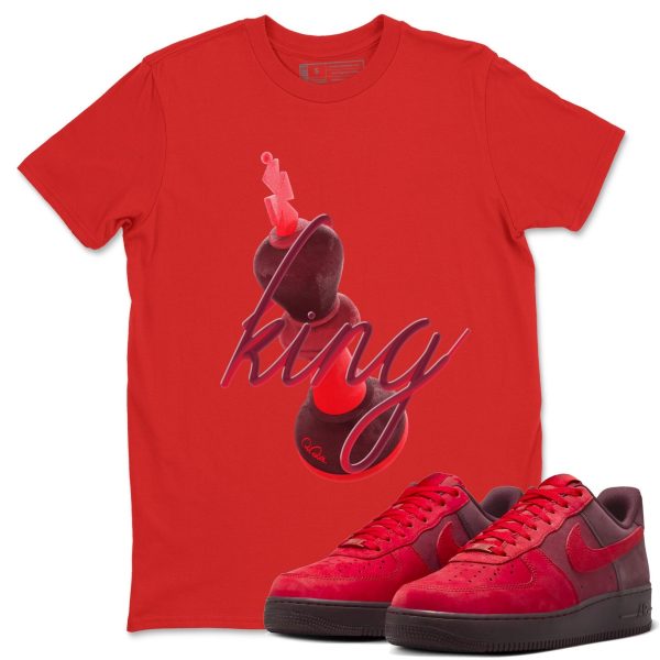 3D King Sneaker Tee - Casual Unisex Cotton Sneaker T-Shirt To Match AF1 Layers Of Love Jezsport.com