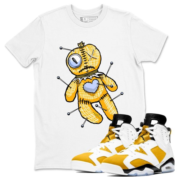 Linen Voodoo Doll - Shirt To Match Jordans 6s Yellow Ochre Jezsport.com