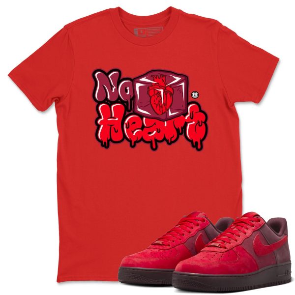 No Hearts Sneaker Tee - Unisex Cotton Sneaker Shirts To Match Jordans AF1 Layers Of Love Jezsport.com