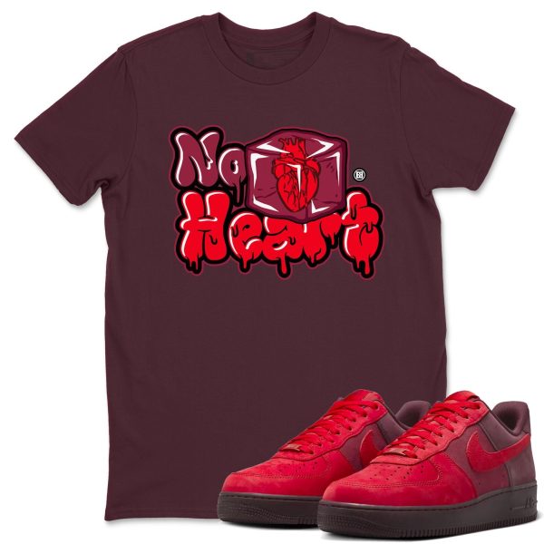 No Hearts Sneaker Tee - Unisex Cotton Sneaker Shirts To Match Jordans AF1 Layers Of Love Jezsport.com