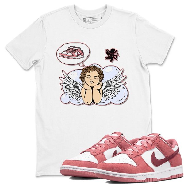 Cupids Day Off Sneaker Tee - Casual Unisex Cotton Sneaker T-Shirt To Match Dunks Valentine's Day Jezsport.com