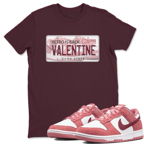 Sneaker plate Sneaker Tee - Casual Unisex Cotton Sneaker T-Shirt To Match Dunks Valentine's Day Jezsport.com