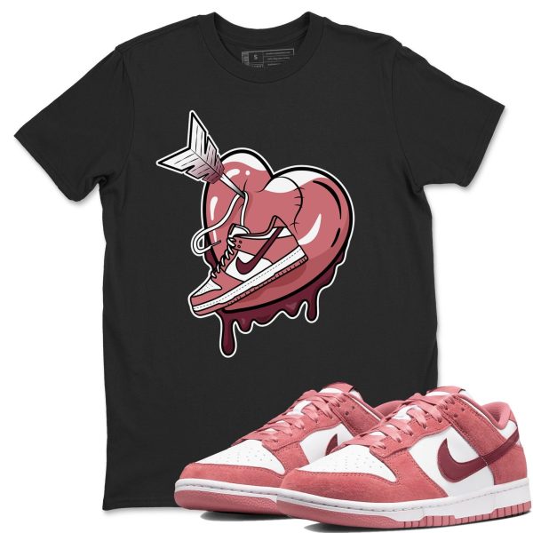 Mad In Love Sneaker Tee - Casual Unisex Cotton Sneaker T-Shirt To Match Dunks Valentine's Day Jezsport.com