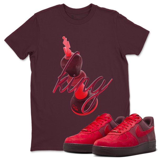 3D King Sneaker Tee - Casual Unisex Cotton Sneaker T-Shirt To Match AF1 Layers Of Love Jezsport.com