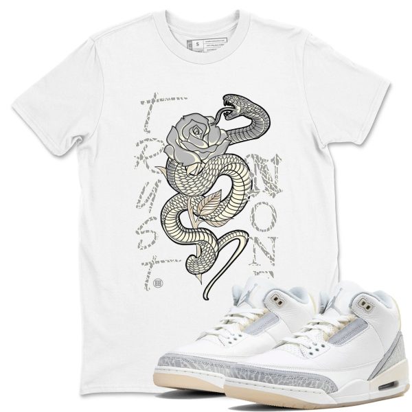 Trust None Sneaker Tee - Unisex Cotton Sneaker Shirts To Match Jordans 3s Craft Ivory Jezsport.com