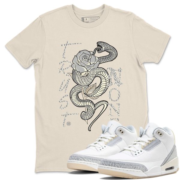 Trust None Sneaker Tee - Unisex Cotton Sneaker Shirts To Match Jordans 3s Craft Ivory Jezsport.com