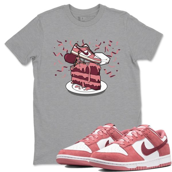 Sneaker Topper Unisex Crew Neck Sneaker Matching Tee Shirt To Match Dunks Valentine's Day Jezsport.com