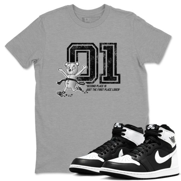 First Place Winner Unisex Crew Neck Sneaker Matching Tee Shirt To Match 1s Panda Jezsport.com