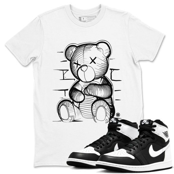 Neon Bear Unisex Crew Neck Sneaker Matching Tee Shirt To Match 1s Panda Jezsport.com