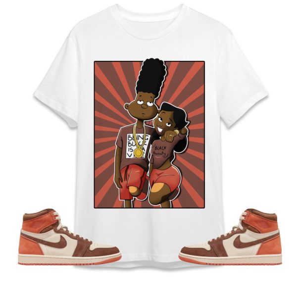 A Diffirent Love Unisex Tees Jordan 1 High OG Dusted Clay to match Sneaker, Outfit birthday graphic Tees Jezsport.com