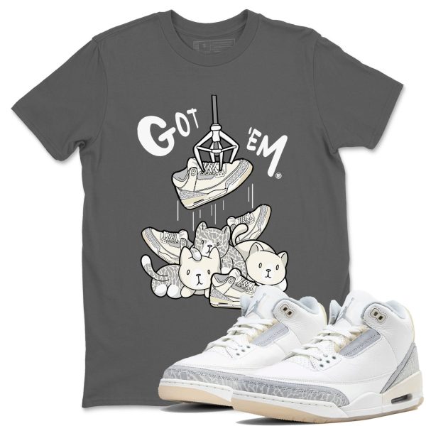 Treasure Hunter Sneaker Tee - Unisex Cotton Sneaker Shirts To Match Jordans 3s Craft Ivory Jezsport.com