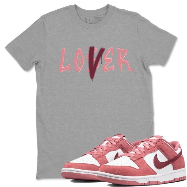 Loser Lover Unisex Crew Neck Sneaker Matching Tee Shirt To Match Dunks Valentine's Day Jezsport.com