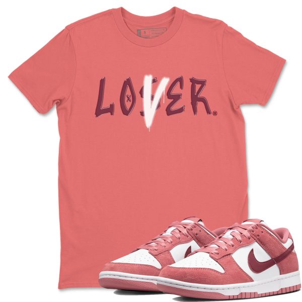 Loser Lover Unisex Crew Neck Sneaker Matching Tee Shirt To Match Dunks Valentine's Day Jezsport.com