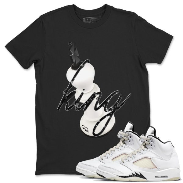 3D King Unisex Crew Neck Sneaker Matching Tee Shirt To Match 5s Sail Jezsport.com