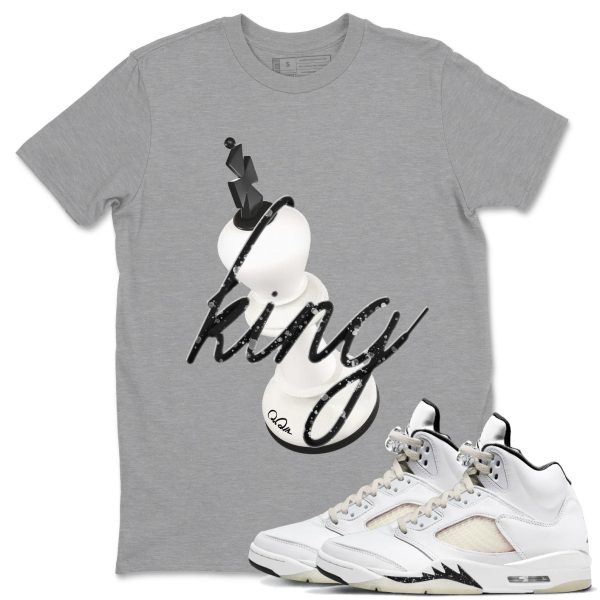 3D King Unisex Crew Neck Sneaker Matching Tee Shirt To Match 5s Sail Jezsport.com