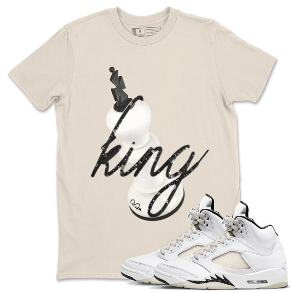 3D King Unisex Crew Neck Sneaker Matching Tee Shirt To Match 5s Sail Jezsport.com