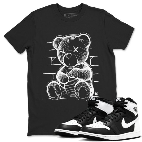 Neon Bear Unisex Crew Neck Sneaker Matching Tee Shirt To Match 1s Panda Jezsport.com