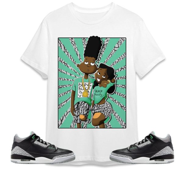 A Diffirent Love Unisex Tees Jordan 3 Green Glow to match Sneaker, Outfit birthday graphic Tees Jezsport.com