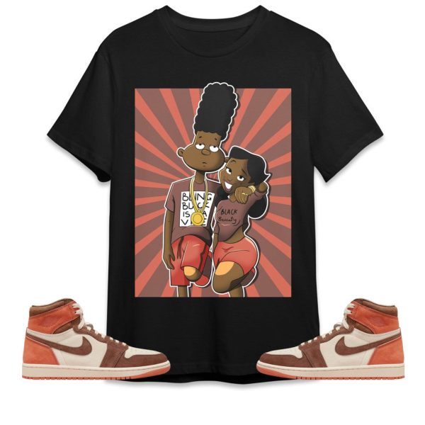 A Diffirent Love Unisex Tees Jordan 1 High OG Dusted Clay to match Sneaker, Outfit birthday graphic Tees Jezsport.com