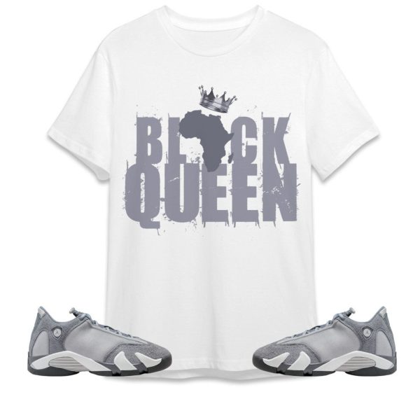 Black Queen Crown Unisex Tees Jordan 14 Stealth to match Sneaker, Outfit back to school graphic Tees Jezsport.com