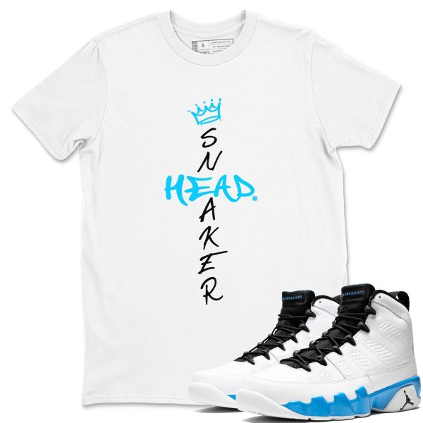 Cross Sneakerhead Streetwear Brand Shirts To Match Jordans 9s Powder Blue Jezsport.com