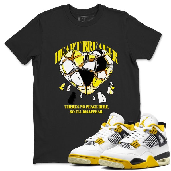 Heart Breaker Streetwear Brand Shirts To Match Jordans 4s Vivid Sulfur Jezsport.com