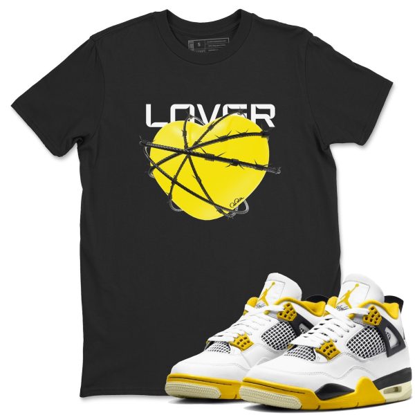 Heart Lover Streetwear Brand Shirts To Match Jordans 4s Vivid Sulfur Jezsport.com