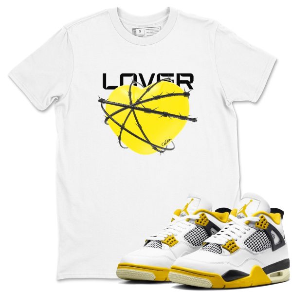 Heart Lover Streetwear Brand Shirts To Match Jordans 4s Vivid Sulfur Jezsport.com