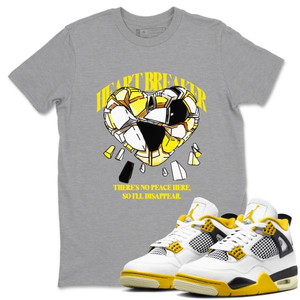 Heart Breaker Streetwear Brand Shirts To Match Jordans 4s Vivid Sulfur Jezsport.com