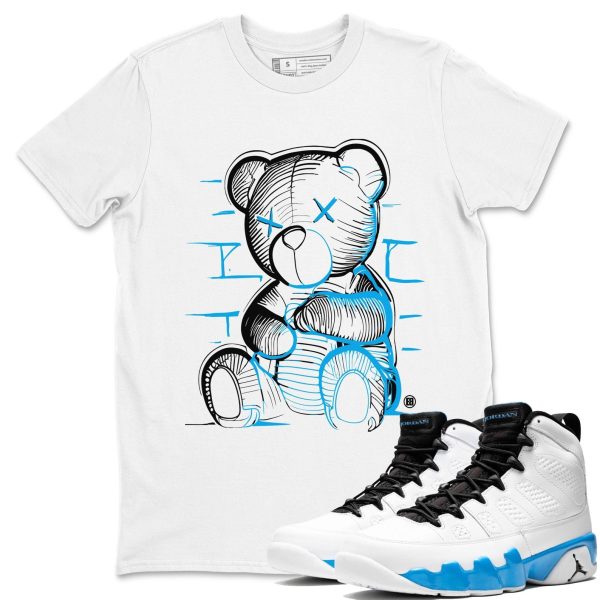 Neon Bear Streetwear Shirts To Match Jordans 9s Powder Blue Jezsport.com