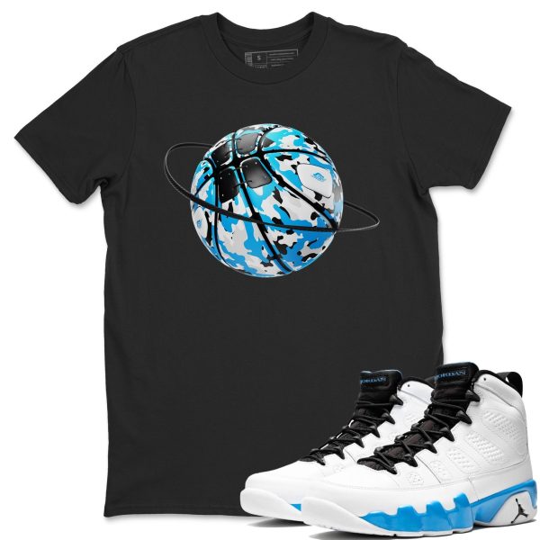 Camo Basketball Planet Streetwear Shirts To Match Jordans 9s Powder Blue Jezsport.com