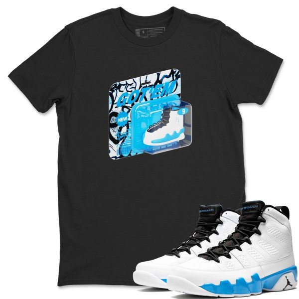 Vintage Toy Packaging Streetwear Shirts To Match Jordans 9s Powder Blue Jezsport.com