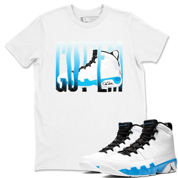 Wiggling Gotem Streetwear Shirts To Match Jordans 9s Powder Blue Jezsport.com