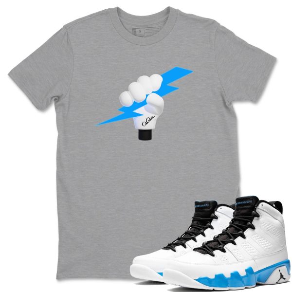 Grab The Thunder Streetwear Shirts To Match Jordans 9s Powder Blue Jezsport.com