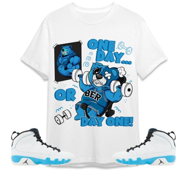 BER Gymmer Unisex Tees Jordan 9 Powder Blue to match Sneaker, Outfit For Work Cute Gymmer match Jordan Hoodie Jezsport.com