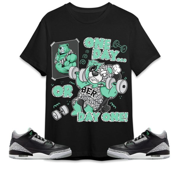 BER Gymmer Unisex Tees Jordan 3 Green Glow to match Sneaker, Outfit For Work Cute Gymmer match Jordan Hoodie Jezsport.com